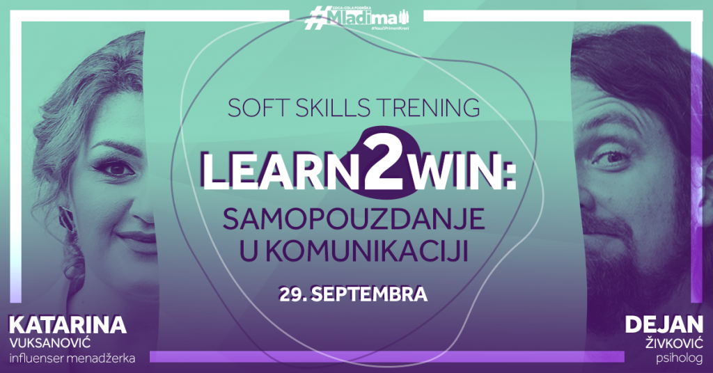 Besplatan vebinar “Learn2win: Samopouzdanje u komunikaciji”