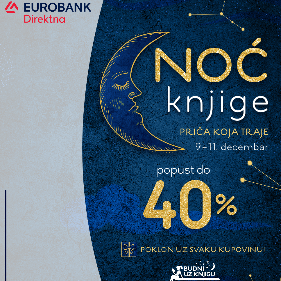 Eurobank Direktna uz manifestaciju „Noć knjige”